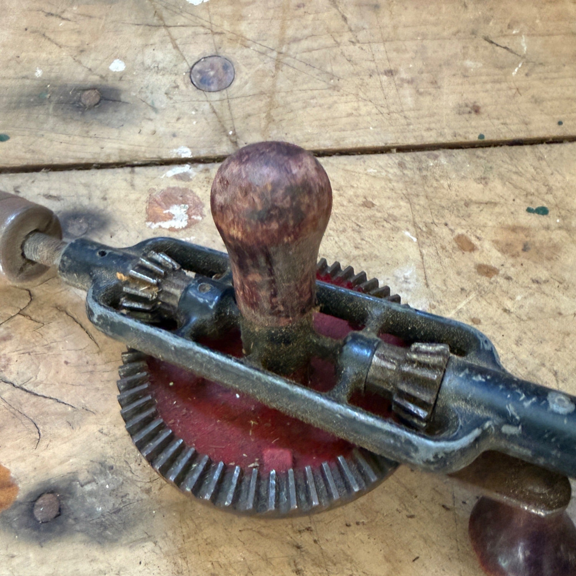 Vintage Millers Falls No 77A Woodworking Eggbeater Hand Drill USA