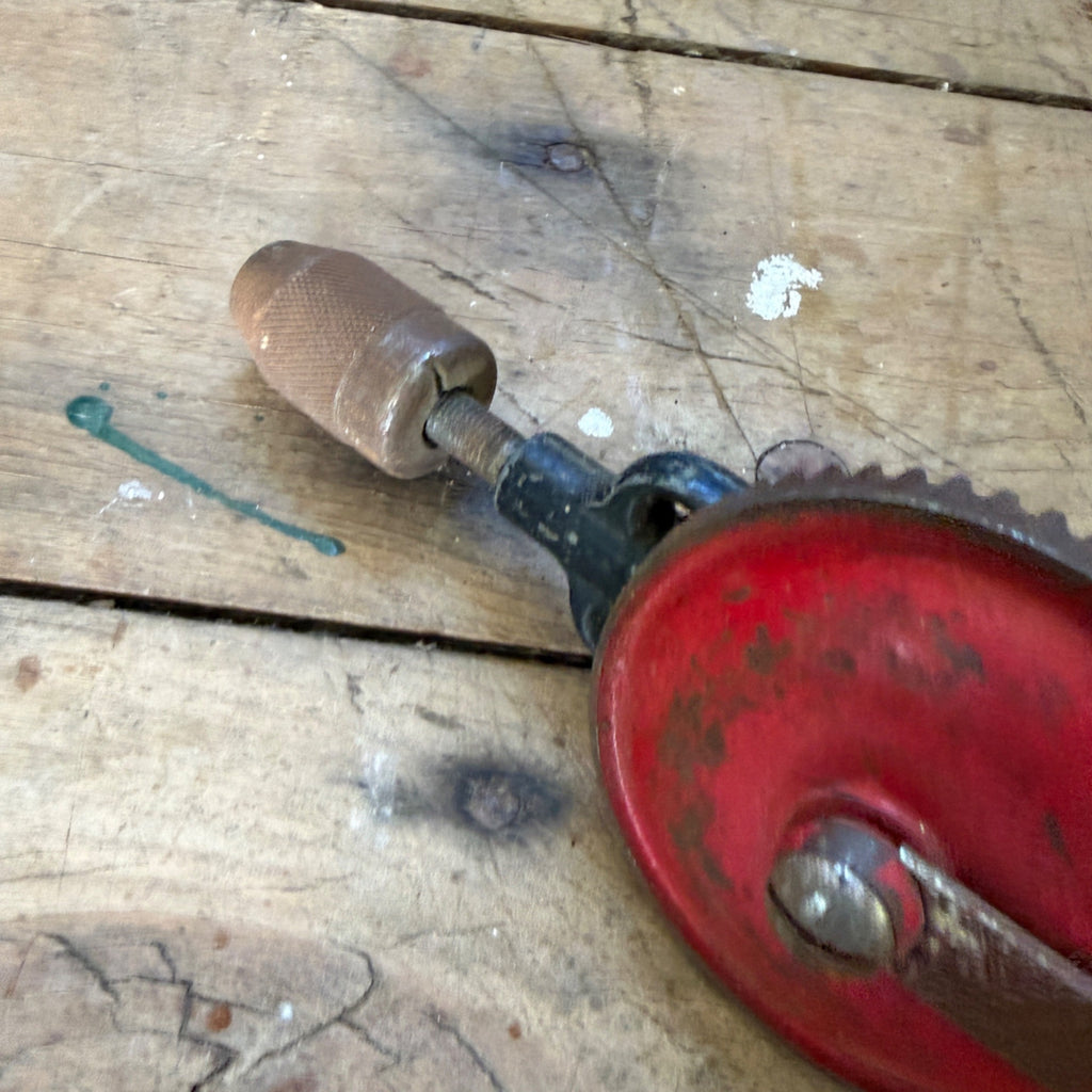 Vintage Millers Falls No 77A Woodworking Eggbeater Hand Drill USA