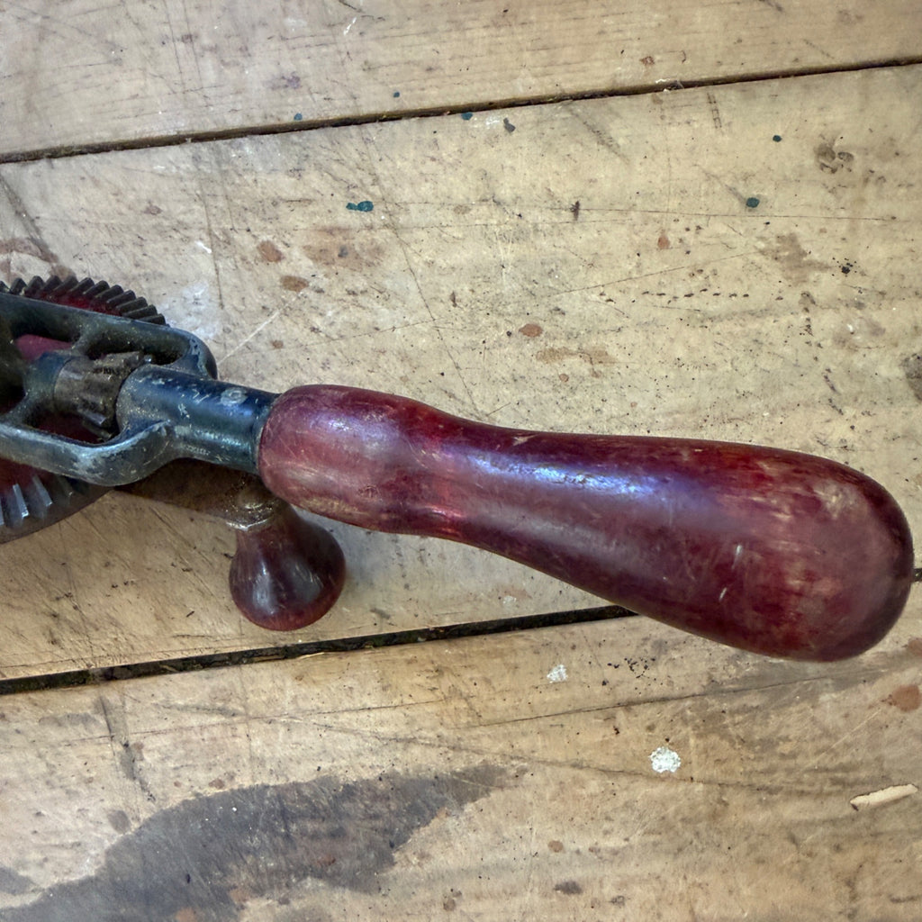 Vintage Millers Falls No 77A Woodworking Eggbeater Hand Drill USA