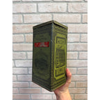 Vintage Large Green Lithographed Pressed Herbs/Botanicals Druggist Box Parke Davis & Co. Manufacturing Chemists Detroit, Michigan