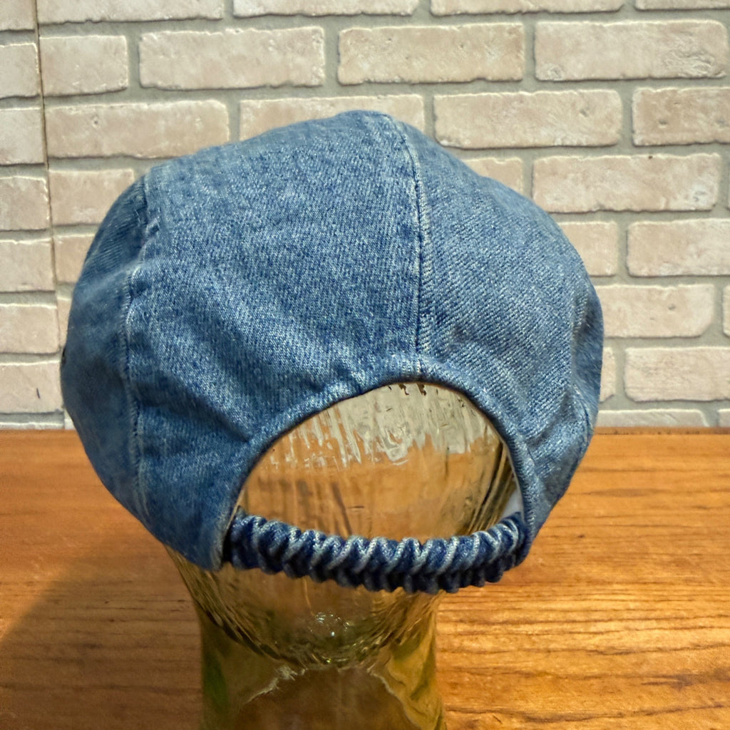 MICKEY MOUSE WALT DISNEY Advertising DENIM & GREEN SNAPBACK HAT CAP