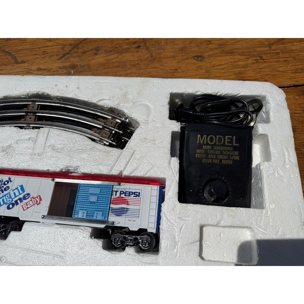 Vintage O-27 Gauge K-Line Pepsi Generation Train Set Complete Set