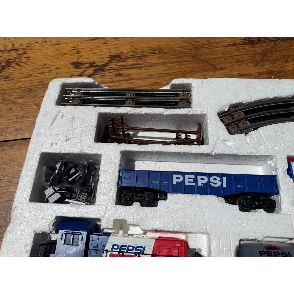 Vintage O-27 Gauge K-Line Pepsi Generation Train Set Complete Set