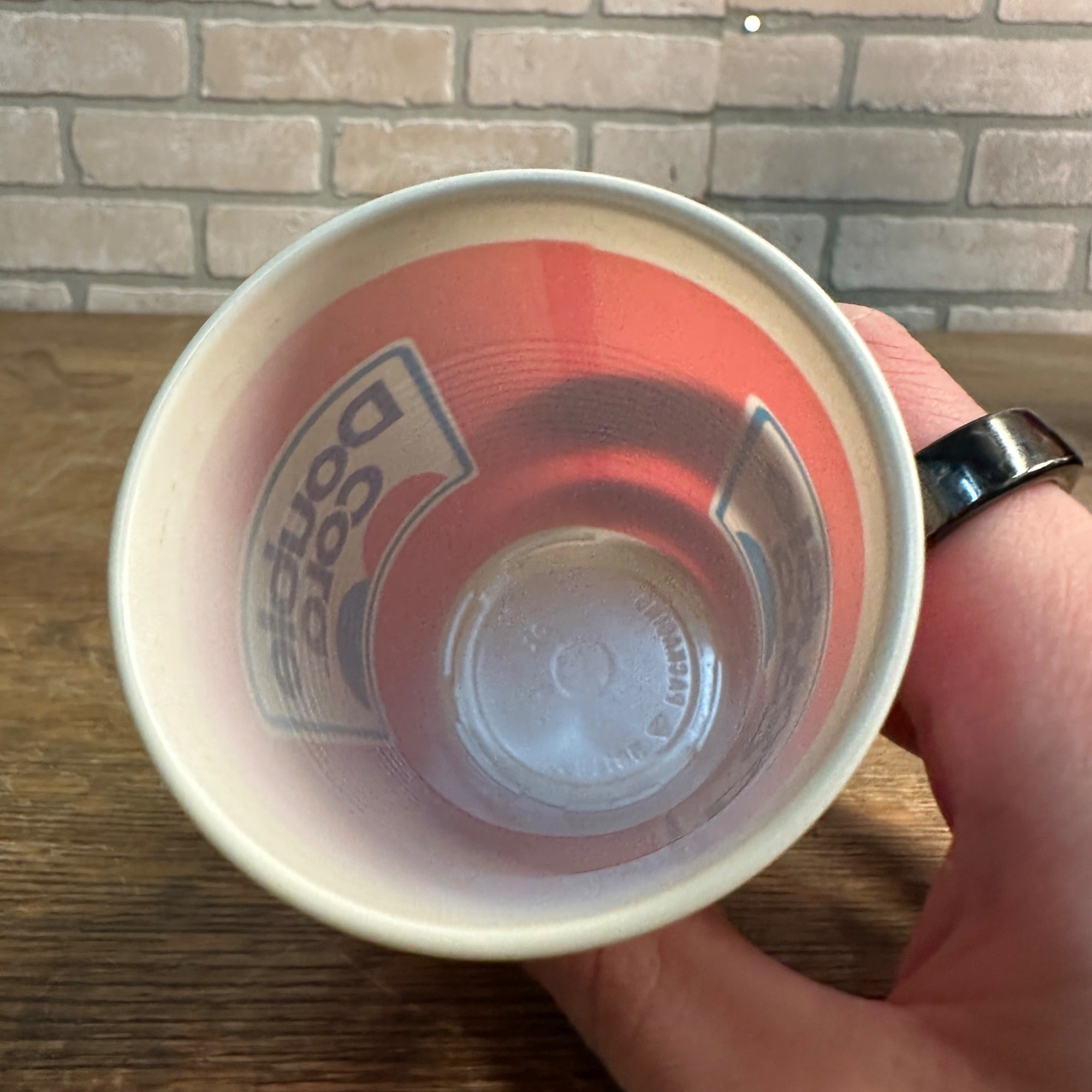 Vintage Double Cola Plastic Sample Advertising Promotional Soda Cup