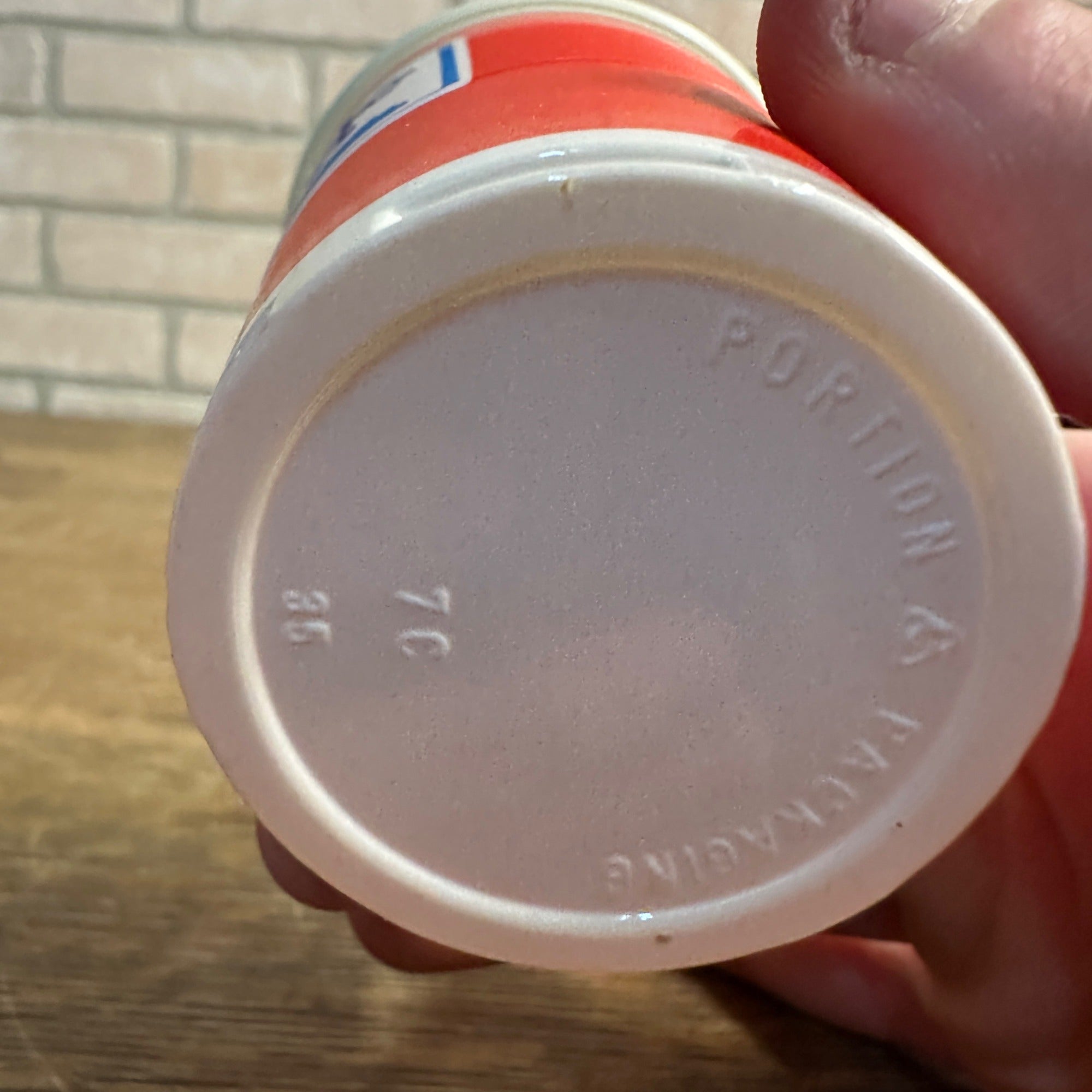 Vintage Double Cola Plastic Sample Advertising Promotional Soda Cup