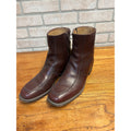 Vintage Executive Imperial Dress Boots Brown Leather Zipper-Side Men’s Size 9.5