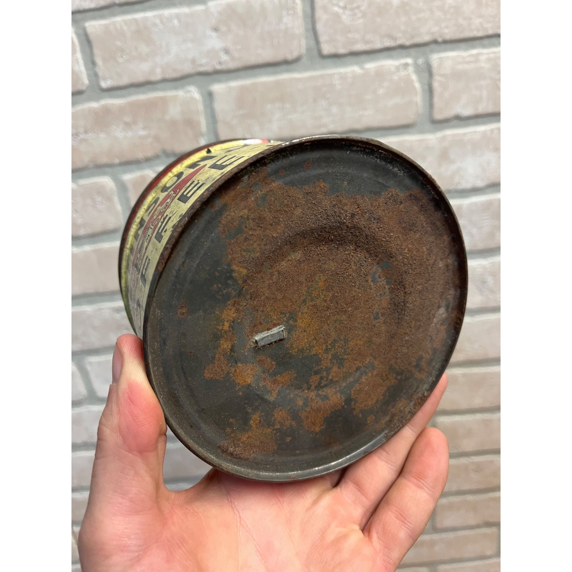 Vintage Martinson's Coffee Tin Can New York 1930s Advertising Kitchen