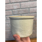 Antique Primitive Stoneware Mortar Bowl - No Pestle - Drug Store Pharmacy Herb Farm Tool