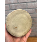 Antique Primitive Stoneware Mortar Bowl - No Pestle - Drug Store Pharmacy Herb Farm Tool