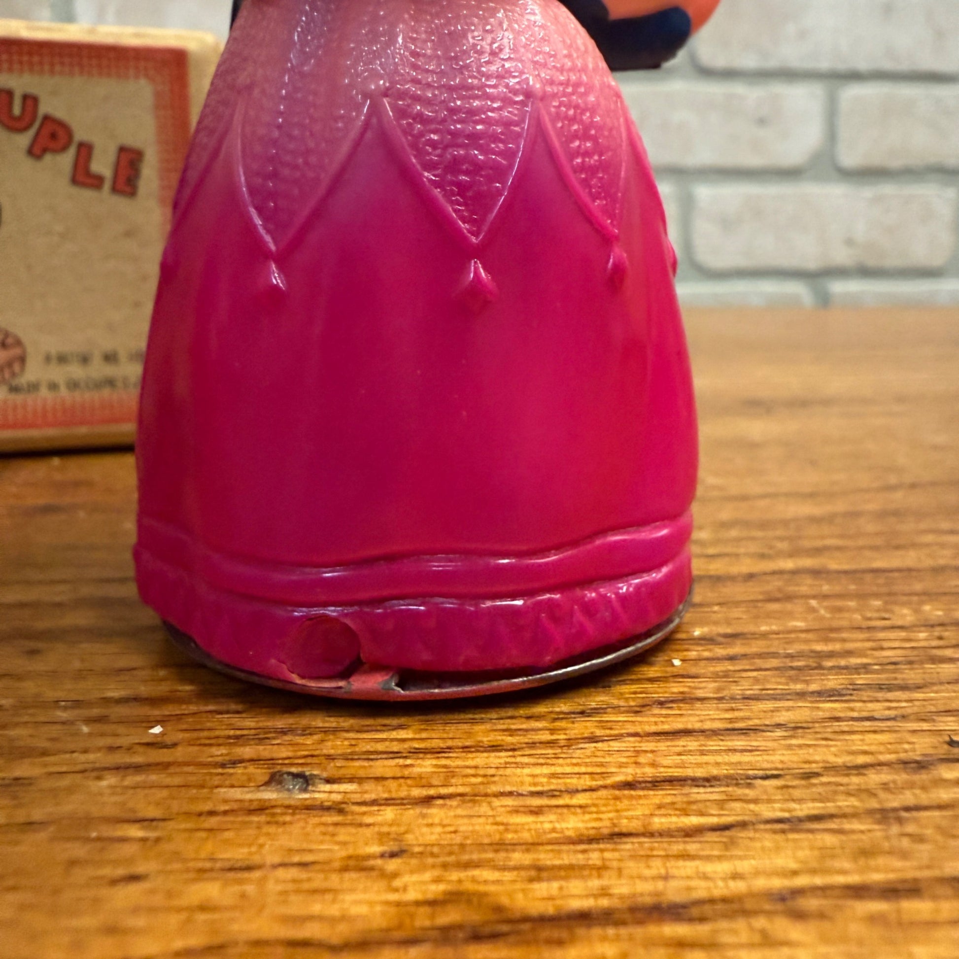 Vintage Celluloid Dancing Couple Dance Wind-Up Toy Made In Japan w/ Box