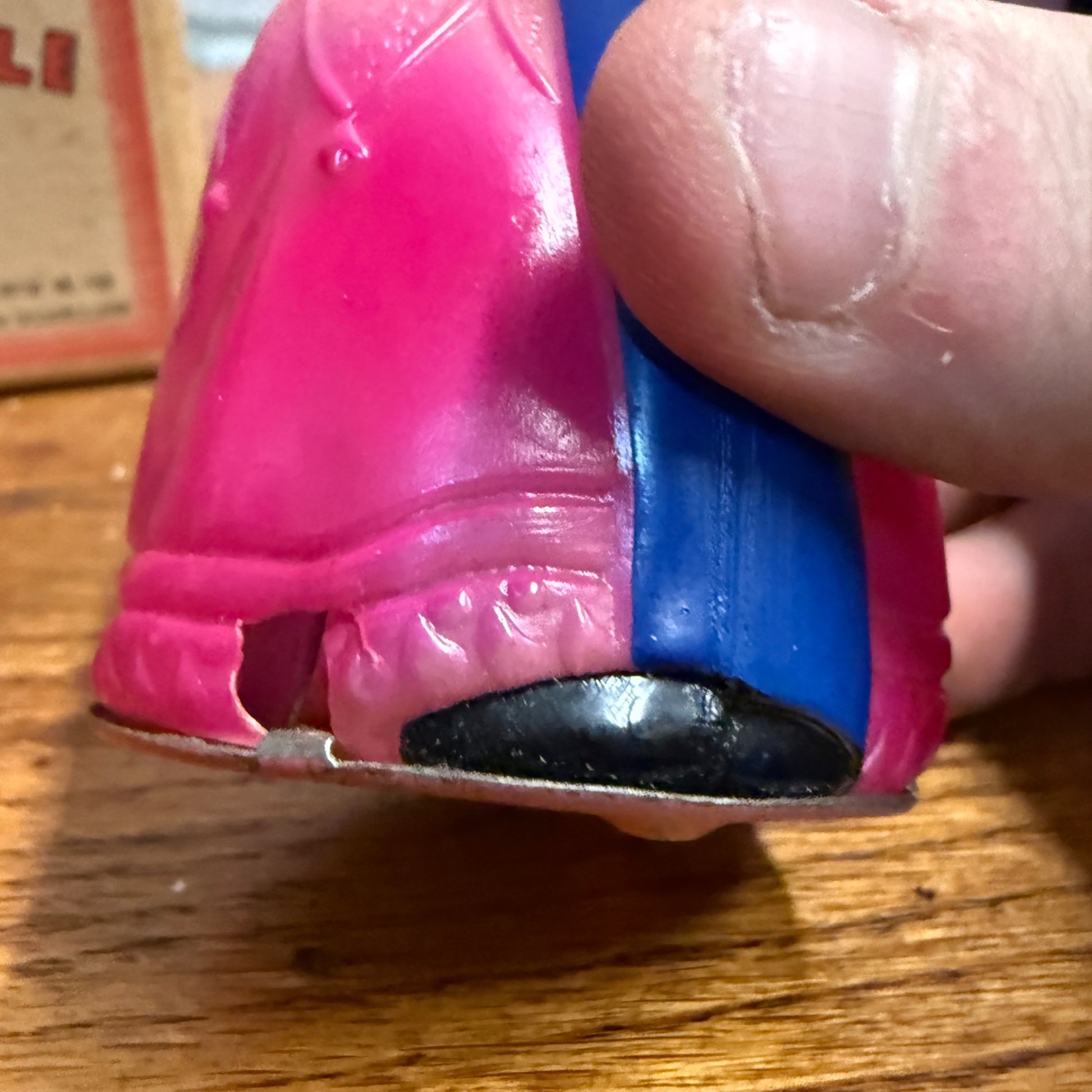 Vintage Celluloid Dancing Couple Dance Wind-Up Toy Made In Japan w/ Box