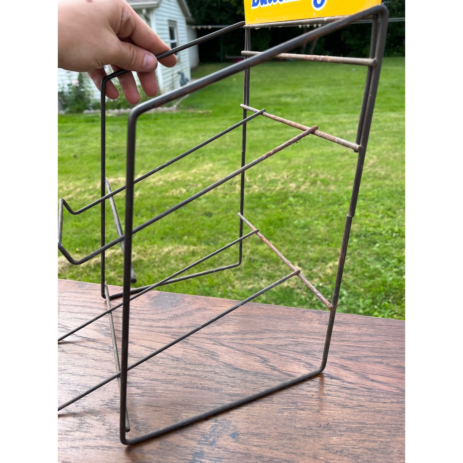 Vintage 1960s Baby Ruth & Butterfinger Candy Store Display Rack Advertising Sign