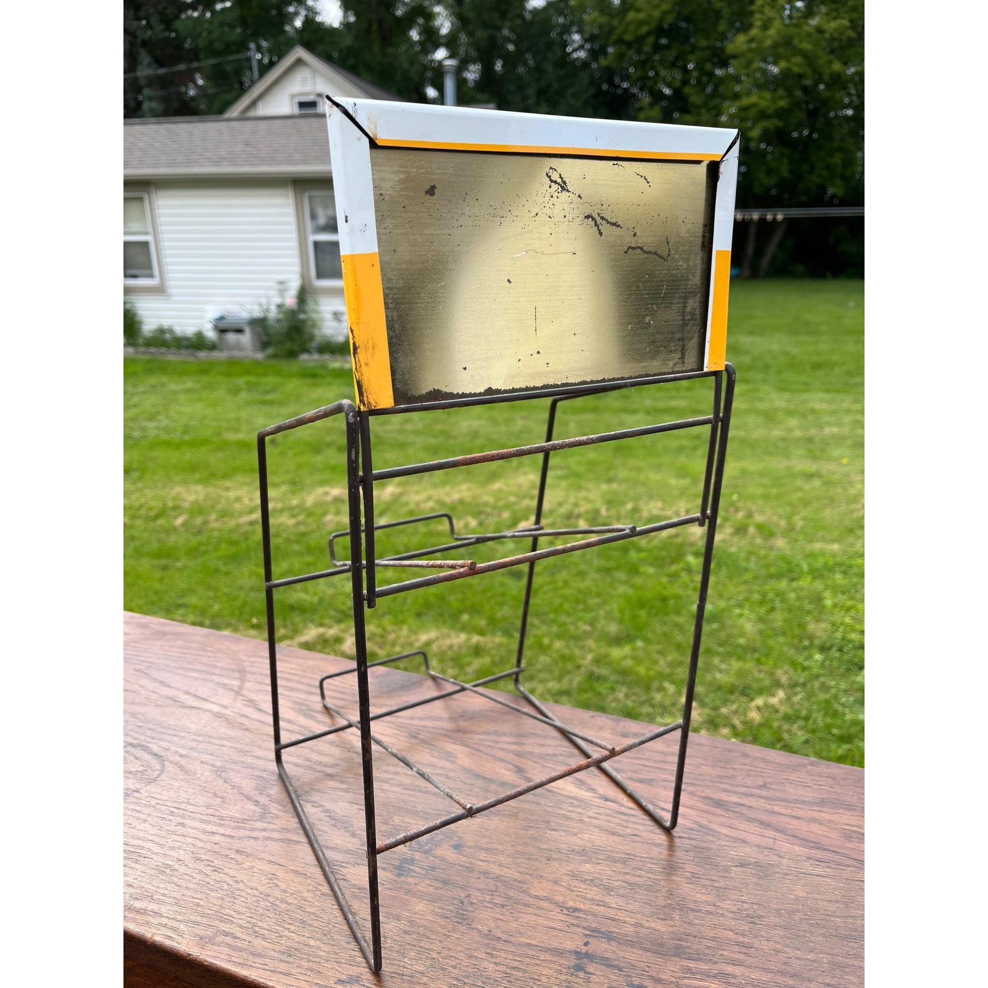 Vintage 1960s Baby Ruth & Butterfinger Candy Store Display Rack Advertising Sign
