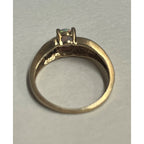 Vintage 10K Gold Oval Opal Ring Estate Jewelry Size 5.75 - 2.19g Grams