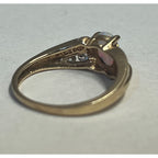 Vintage 10K Gold Oval Opal Ring Estate Jewelry Size 5.75 - 2.19g Grams