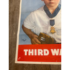 Original World War II Poster - Buy War Bonds - Third War Loan WWII 1943 Keppler