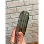 Vintage 1920s Wedding Photo Under Rectangular Glass Paperweight Antique