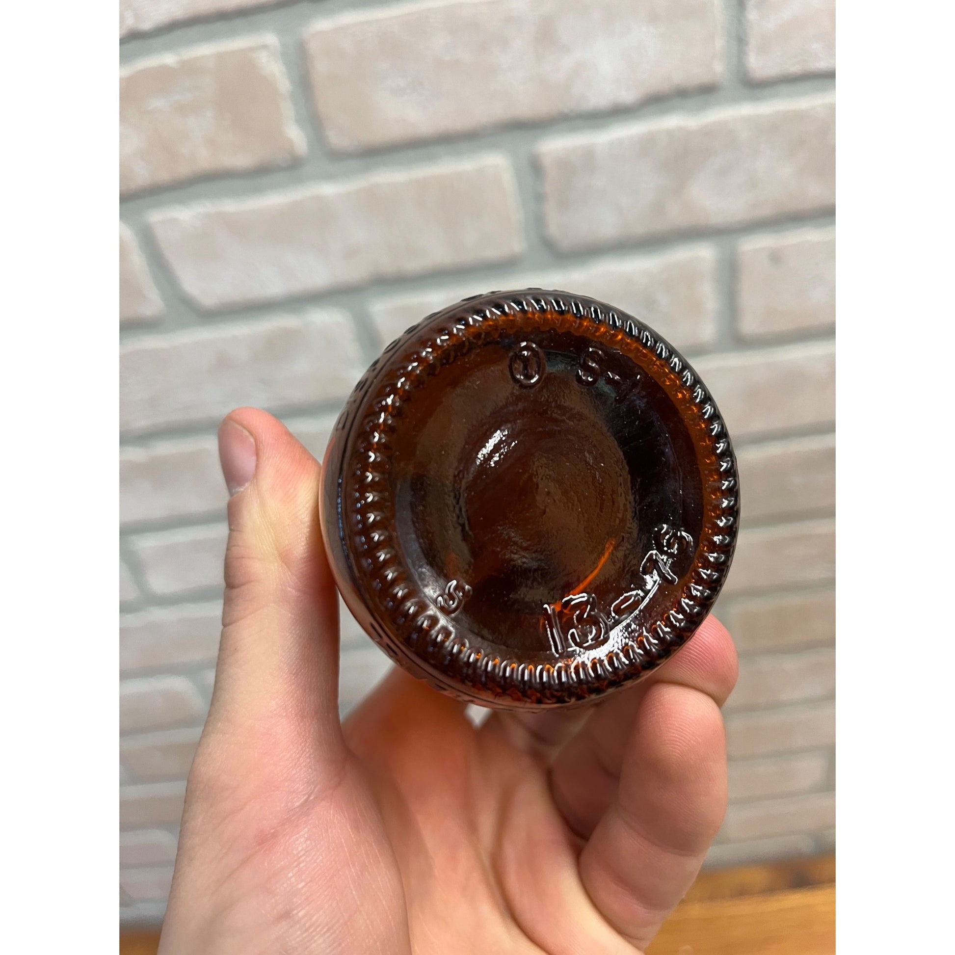 Vintage 1970s Schlitz Milwaukee Beer Glass 7oz Stubby Shorty Bottle