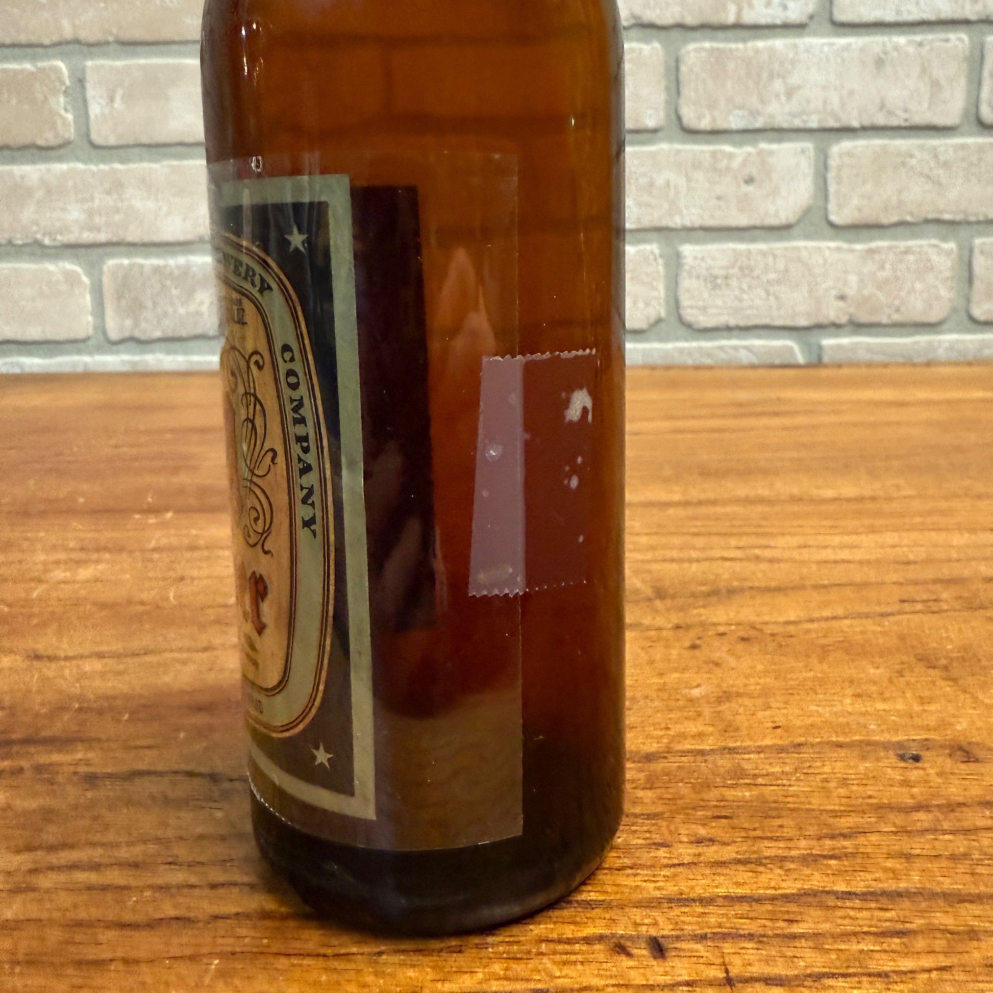 Vintage Stag Beer IRTP Paper Label Bottle 12oz Griesdieck Belleville ILL. 1930s