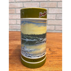 Vintage Leinenkugel's Beer Ceramic Stein Cabin On The River 2011 Holiday Edition Chippewa Falls, WI