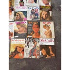Vintage McCall's Magazine Lot Fashion Home Sewing Recipes 1960s 1970s 25+