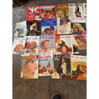 Vintage McCall's Magazine Lot Fashion Home Sewing Recipes 1960s 1970s 25+