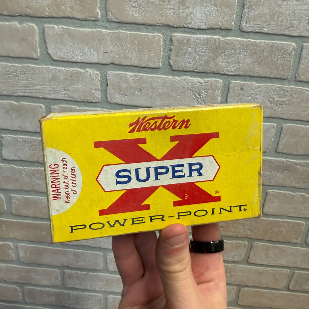 Western Super X Silvertip 308 Winchester 150 Gr Soft Point Bullet Empty Box