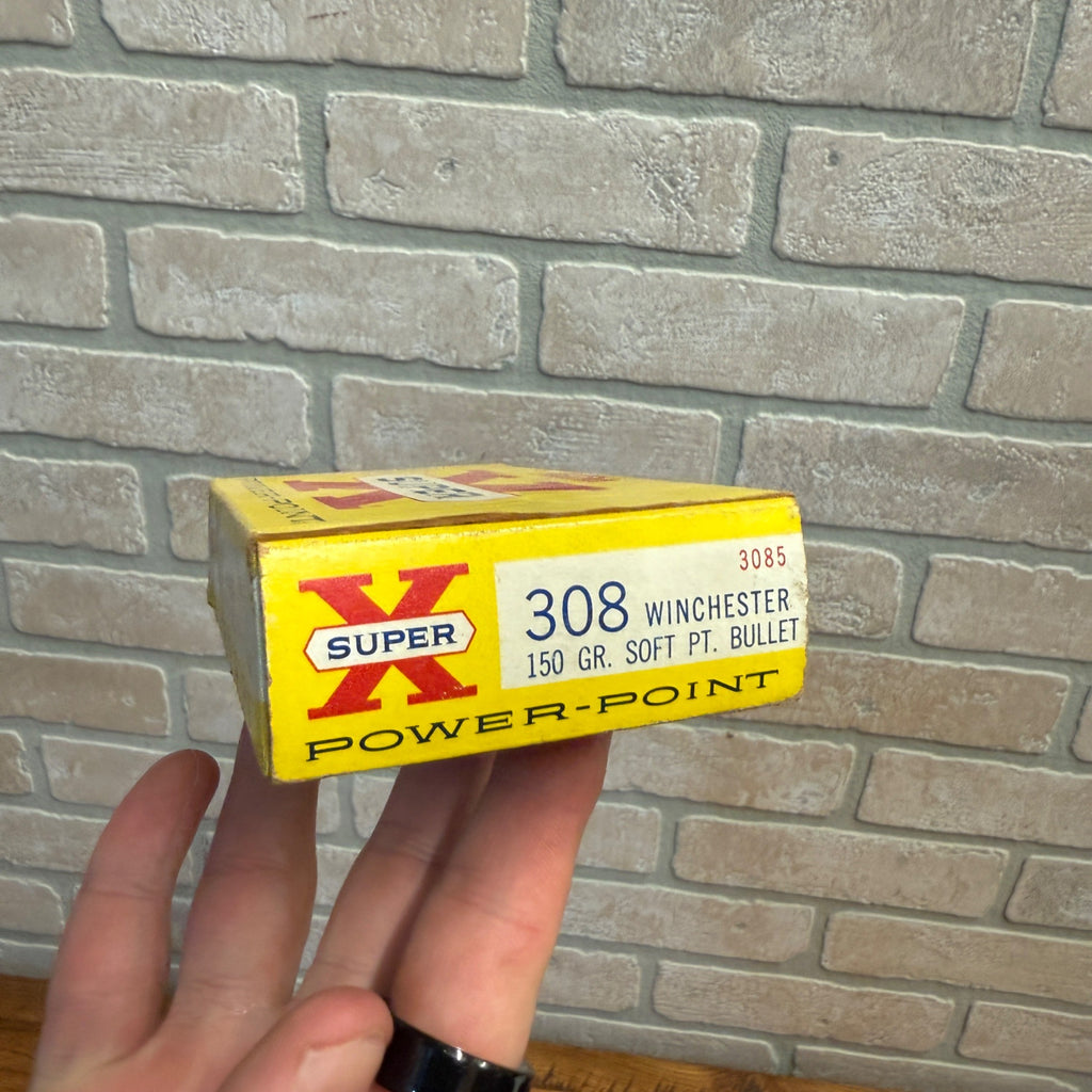 Western Super X Silvertip 308 Winchester 150 Gr Soft Point Bullet Empty Box
