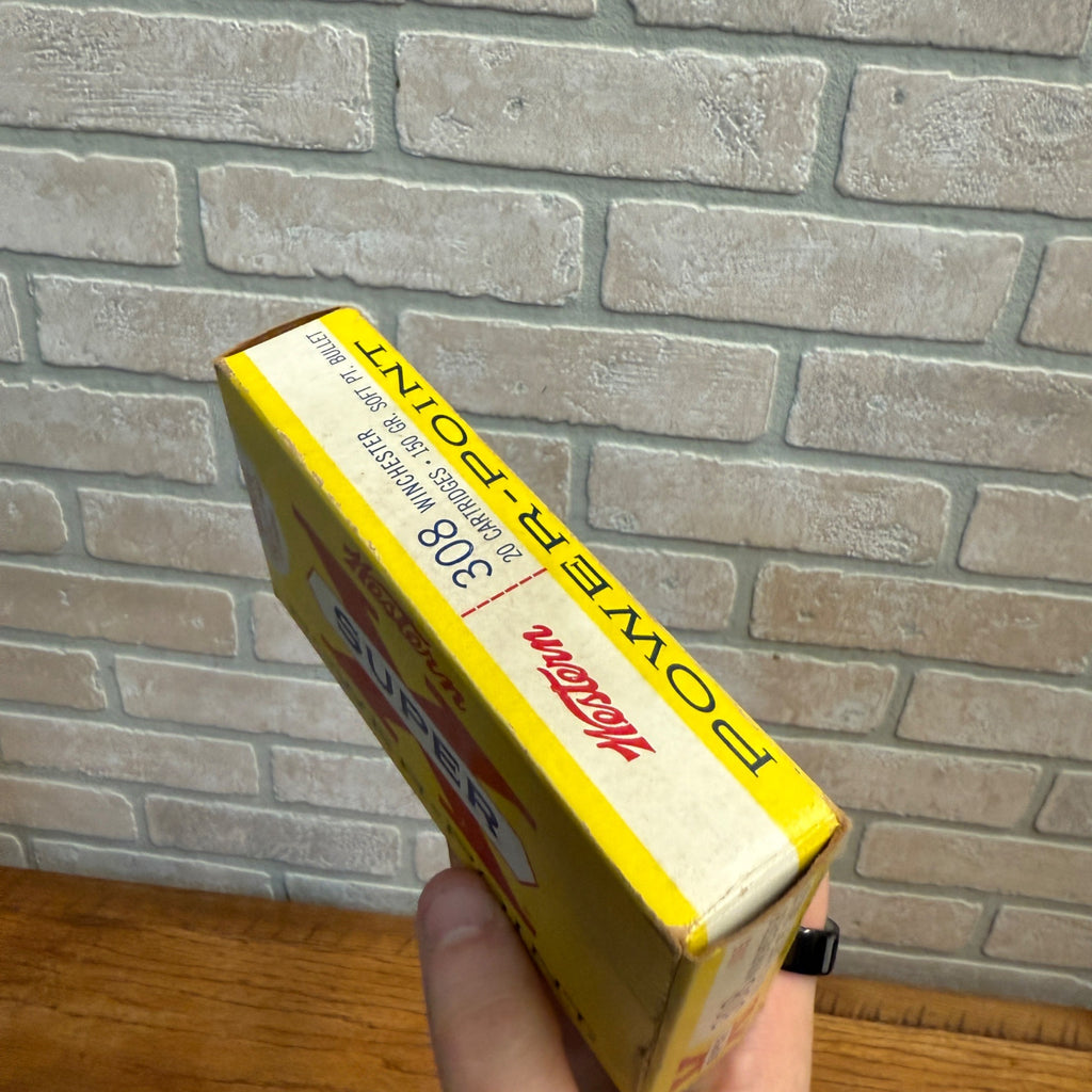 Western Super X Silvertip 308 Winchester 150 Gr Soft Point Bullet Empty Box
