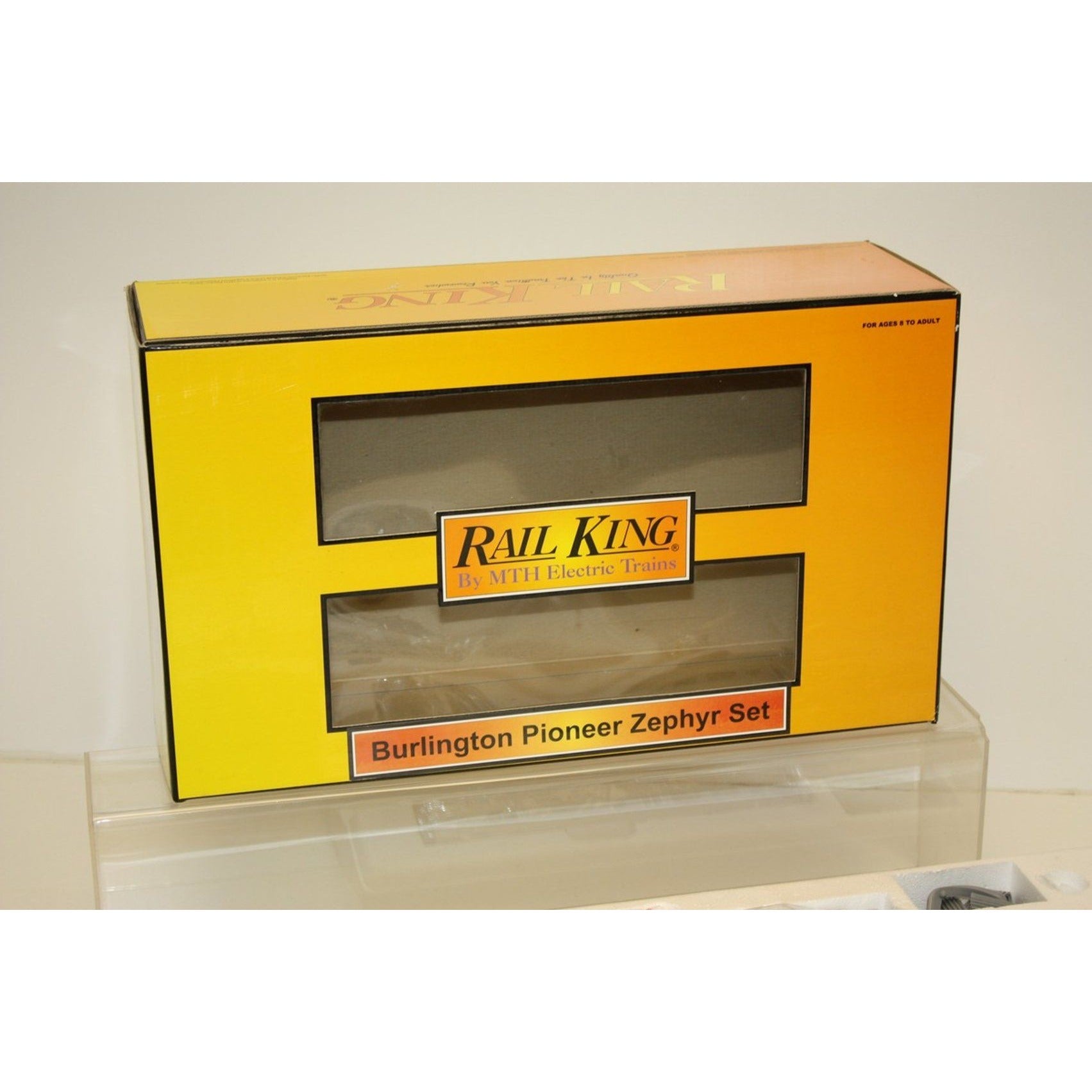 MTH Rail King Burlington Pioneer Zephyr Diner Train Set NEW