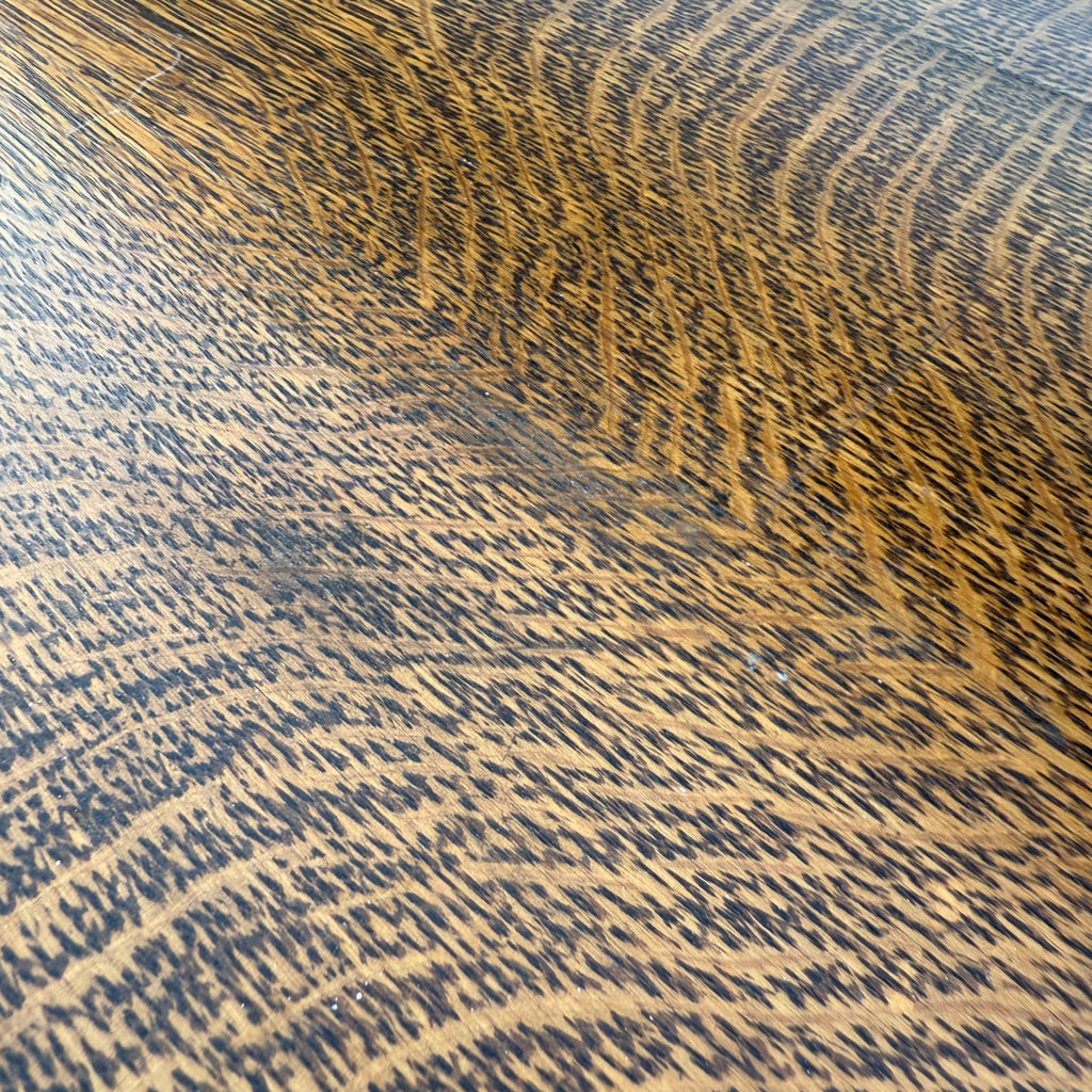 Beautiful Antique Tiger Oak Sideboard Buffet Mirrored Cabinet Empire Style