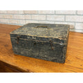 Antique Primitive 19th c. Wooden Veterinary Medicine Chest Latching Box Crate