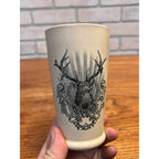 Antique 1890-1910 Iron Stone Villeroy & Bock Germany Order of Elks Beer Mug