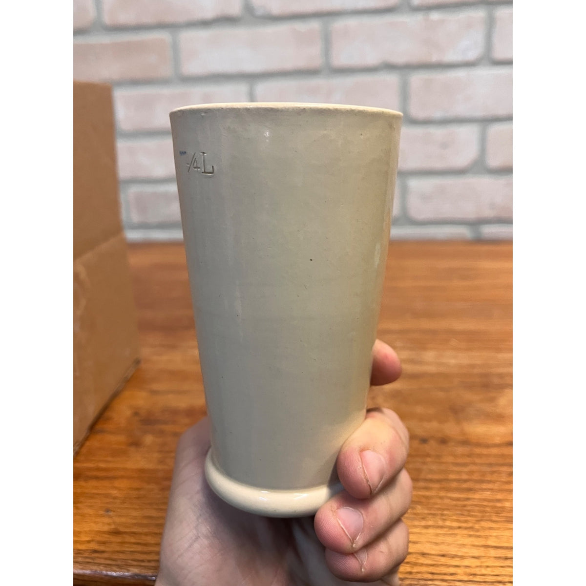 Antique 1890-1910 Iron Stone Villeroy & Bock Germany Order of Elks Beer Mug