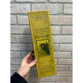 Vintage 1920s Men's Hosiery Stockings Empty Box Foremost Bull JC Penney Co.