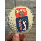 Miller Sharp's NA Beer PGA Tour Golf Promo 3.5" Bar Coaster