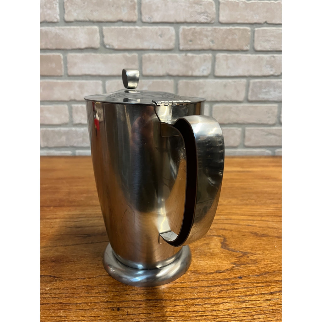 Vintage MCM 1960s Gense Stainless Steel Pitcher Sweden 150cL by Folke Arström