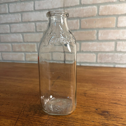 Blochowiak Dairy Co. Bright Star Dairy One Quart Milk Bottle - Milwaukee WI