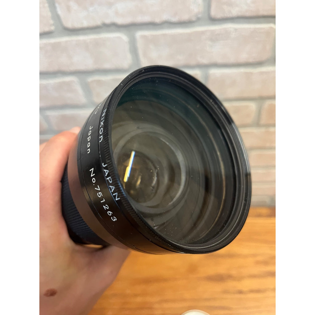 Early Nikon Zoom-Nikkor Auto 50-300mm f/4.5 Pre-AI Nippon Kogaku Lens 751263