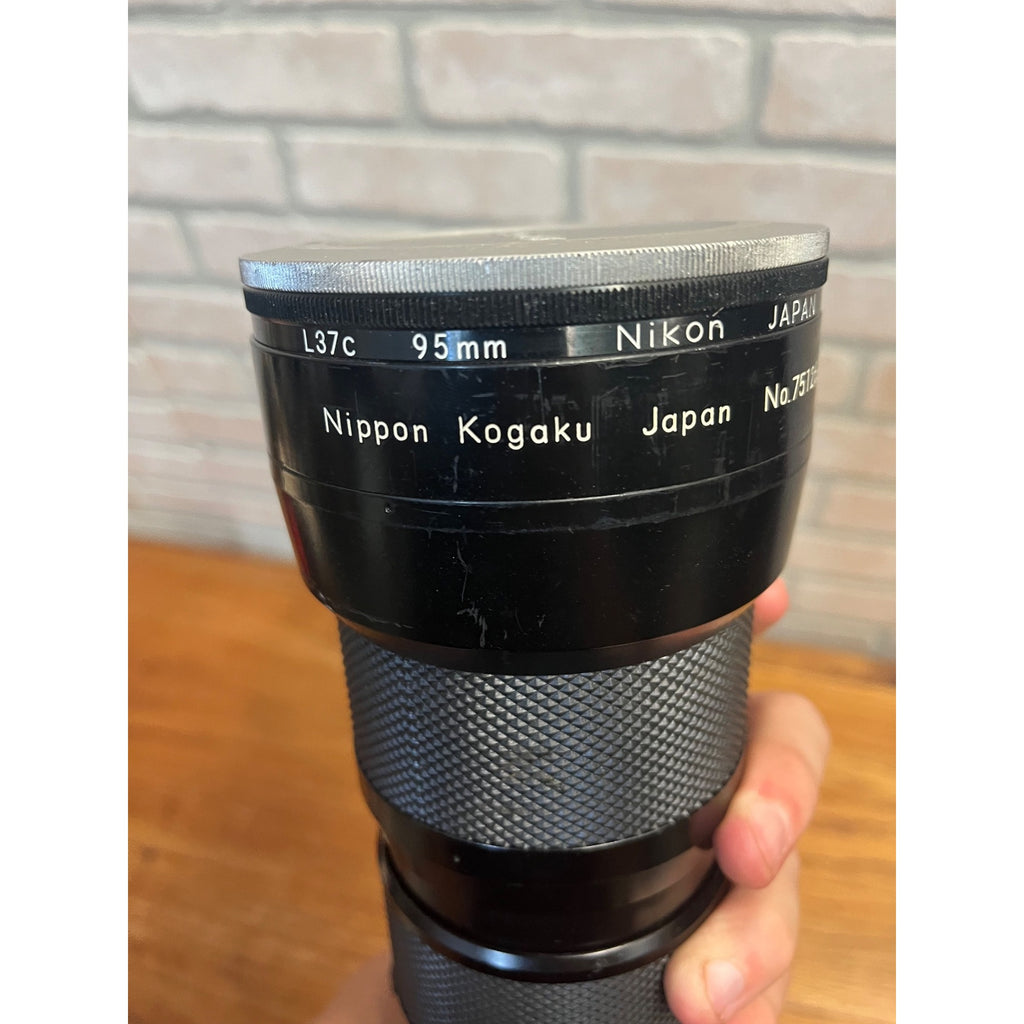 Early Nikon Zoom-Nikkor Auto 50-300mm f/4.5 Pre-AI Nippon Kogaku Lens 751263