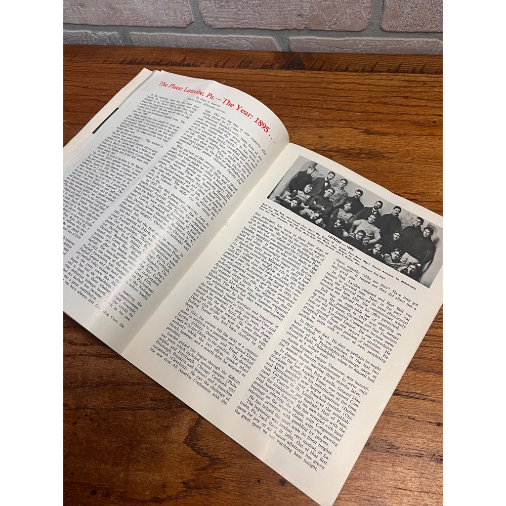 1966 Green Bay Packers vs Chicago Bears Mike Ditka Midwest Shrine Game Program