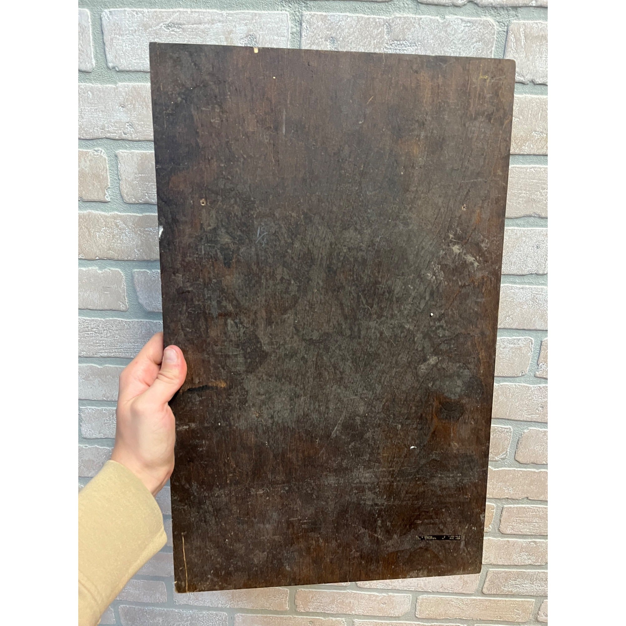 Vintage Early 1900s AETNA Insurance "Agency At Your Service" Wood Sign Patriotic