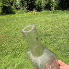 Antique 1900s Planter Rye Whiskey 6-1/2" Bottle Ullman & Co Clear Liquor Empty