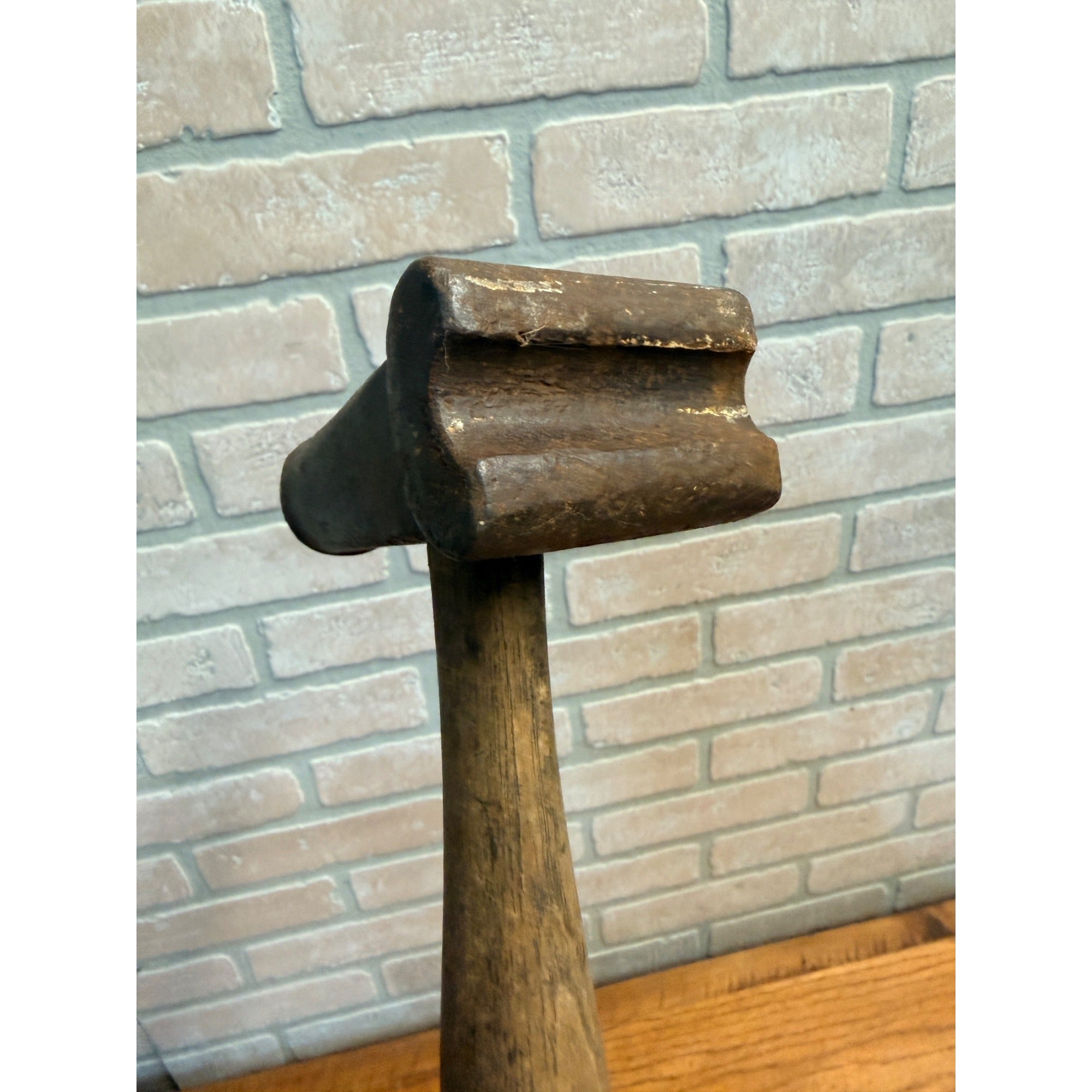 Antique Blacksmith Rounding Forming Hammer Forging Tool Sledge Forge Swage Round