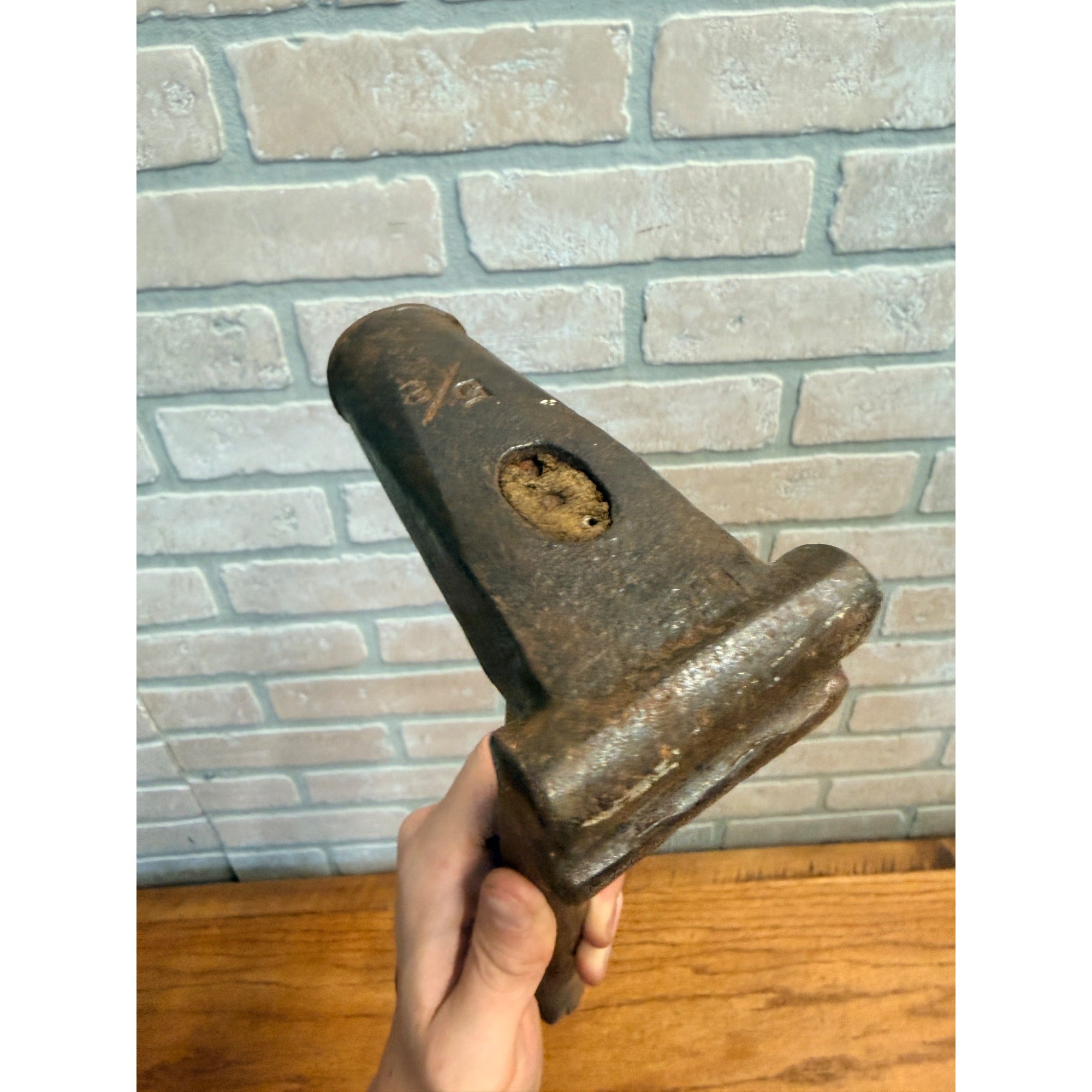 Antique Blacksmith Rounding Forming Hammer Forging Tool Sledge Forge Swage Round