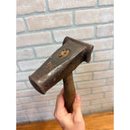 Antique Blacksmith Rounding Forming Hammer Forging Tool Sledge Forge Swage Round