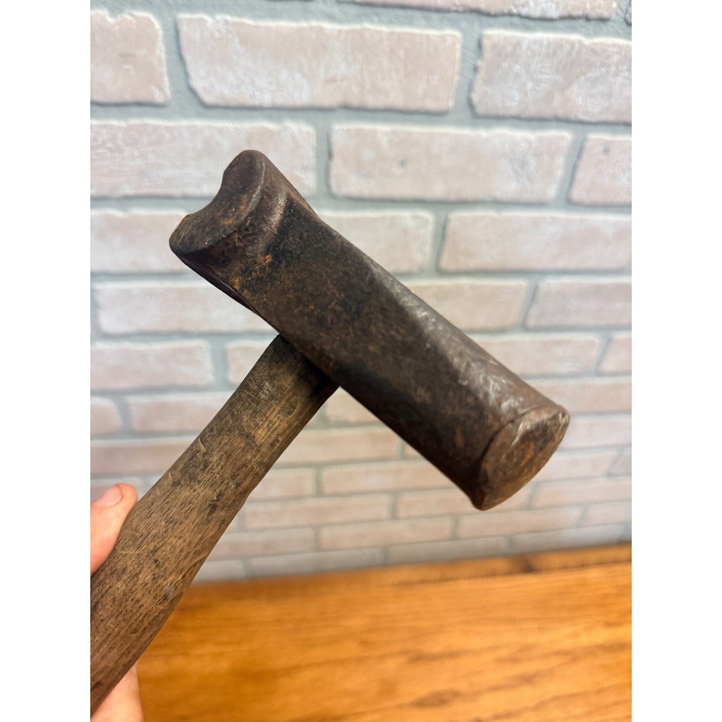 Antique Blacksmith Rounding Forming Hammer Forging Tool Sledge Forge Swage Round