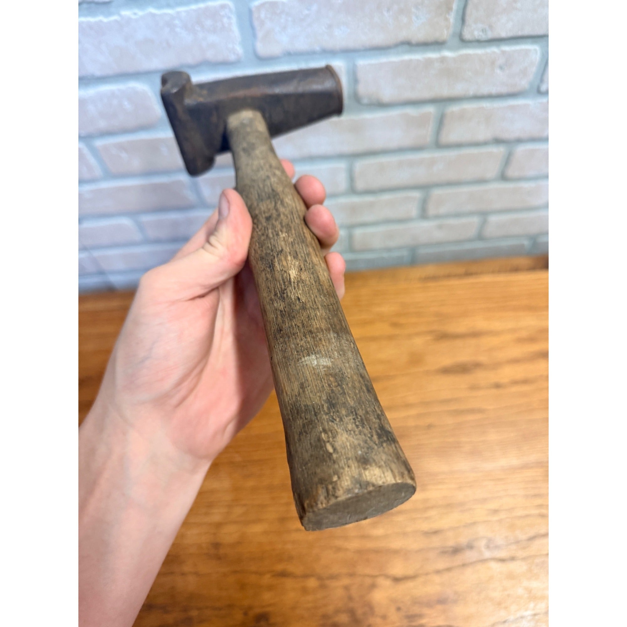 Antique Blacksmith Rounding Forming Hammer Forging Tool Sledge Forge Swage Round