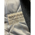 Vintage Lakeland Clicker Dark Gray Wool Car Club Crusier Coat Jacket Sz 42 MINT