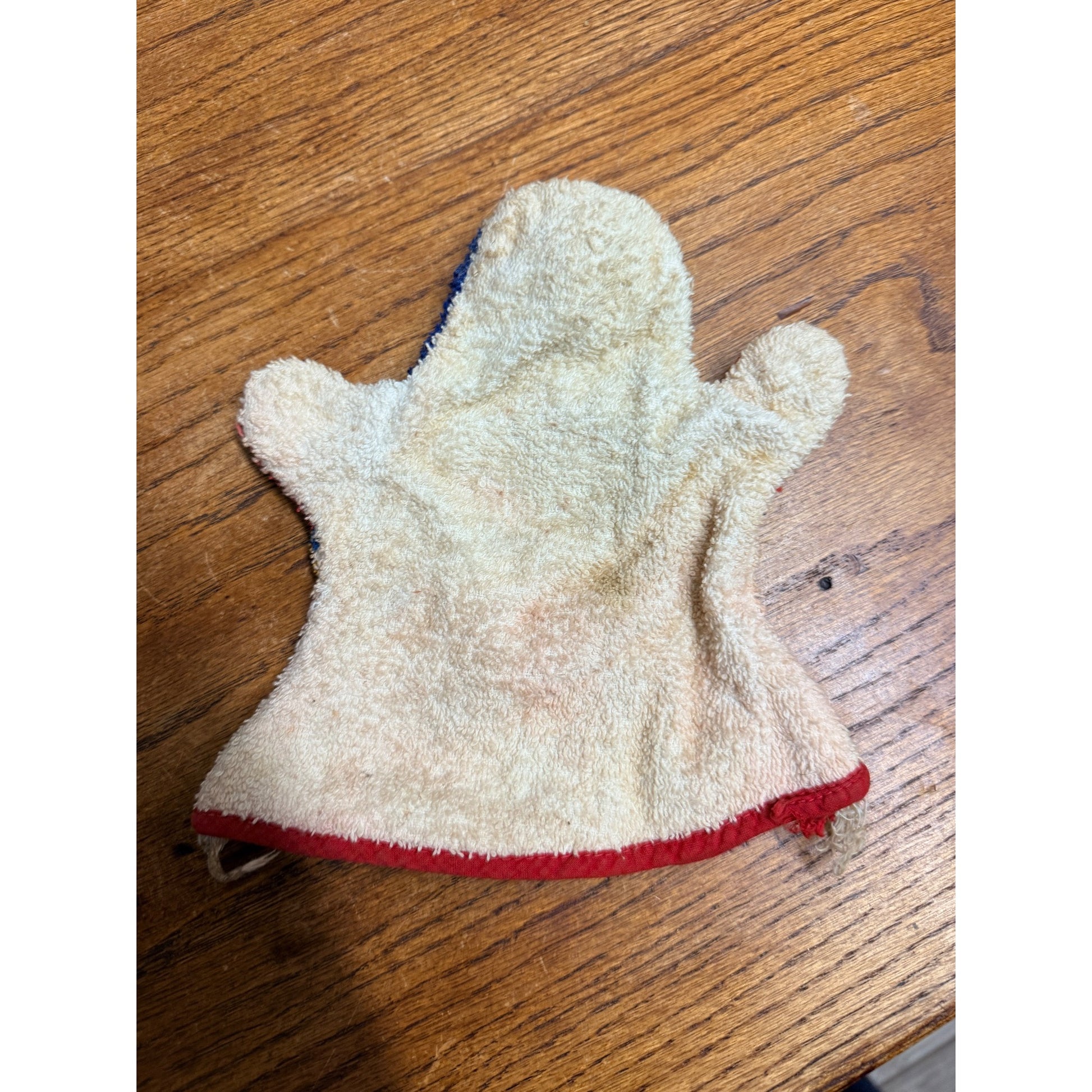 1950's Howdy Doody & Clarabell, Wash Cloth Hand Puppets (Kragen) Scarce Vintage